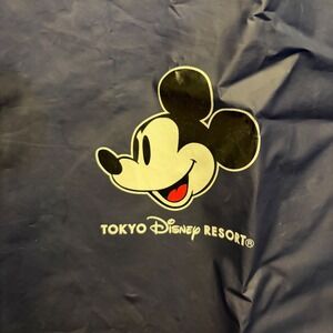 Tokyo Disney Resort Mickey Mouse Foldable Umbrella Rain‎ Poncho Bag
